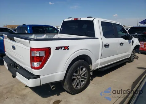 2022 Ford F150 Supercrew из США, поврежденный, VIN 1FTEW1C56NKD08156